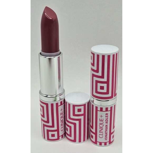 2 x Clinique Jonathan Adler LIP COLOR  Lipstick 14 Plum Pop Full Size NEW NOS - Picture 1 of 2